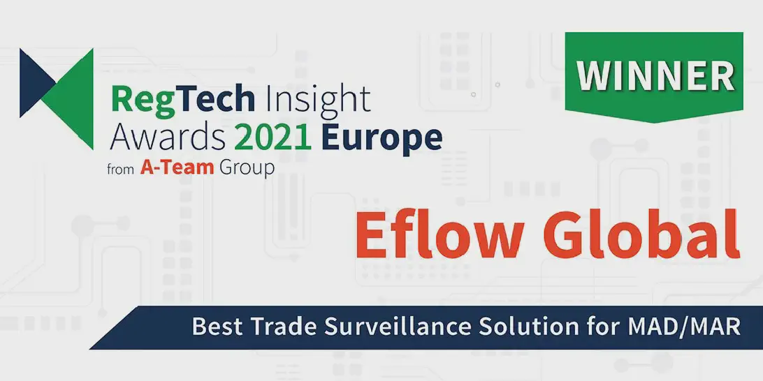 eflow wins Best Trade Surveillance at 2021 A-Team awards